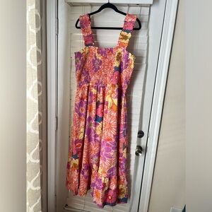 Entro flower maxi dress